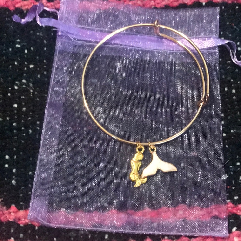 Gold mermaid bracelet *3/$15 bundle*
